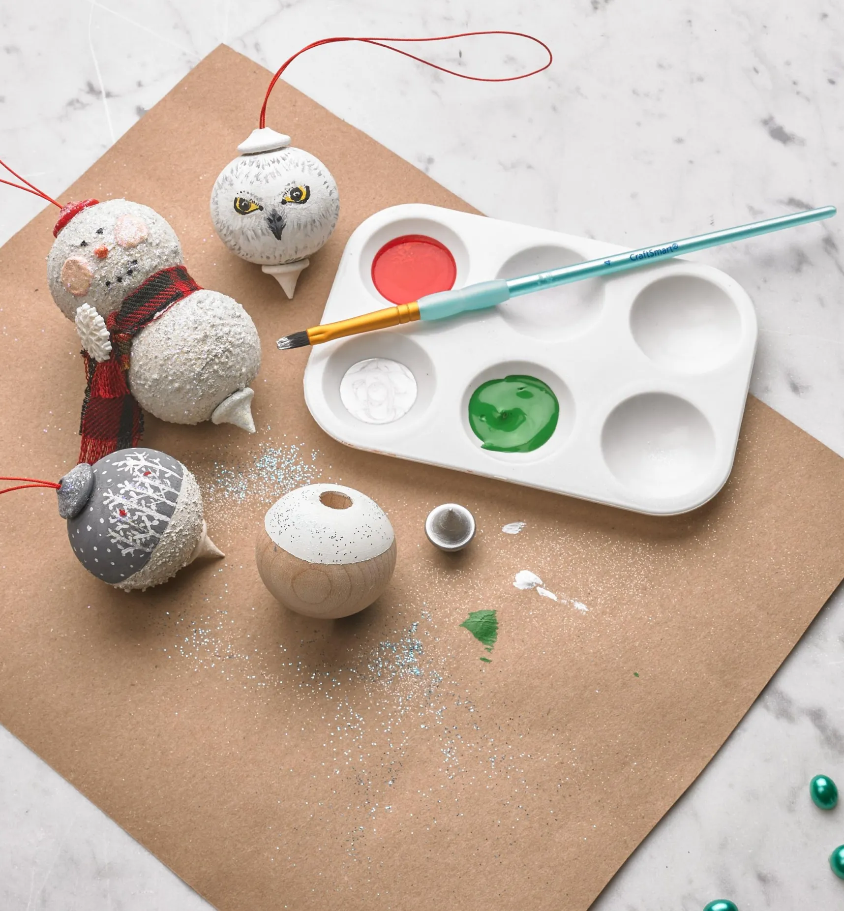 Online Wooden Ornaments Kit Décor