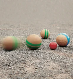 Wooden Pétanque Set Outdoor Recreation