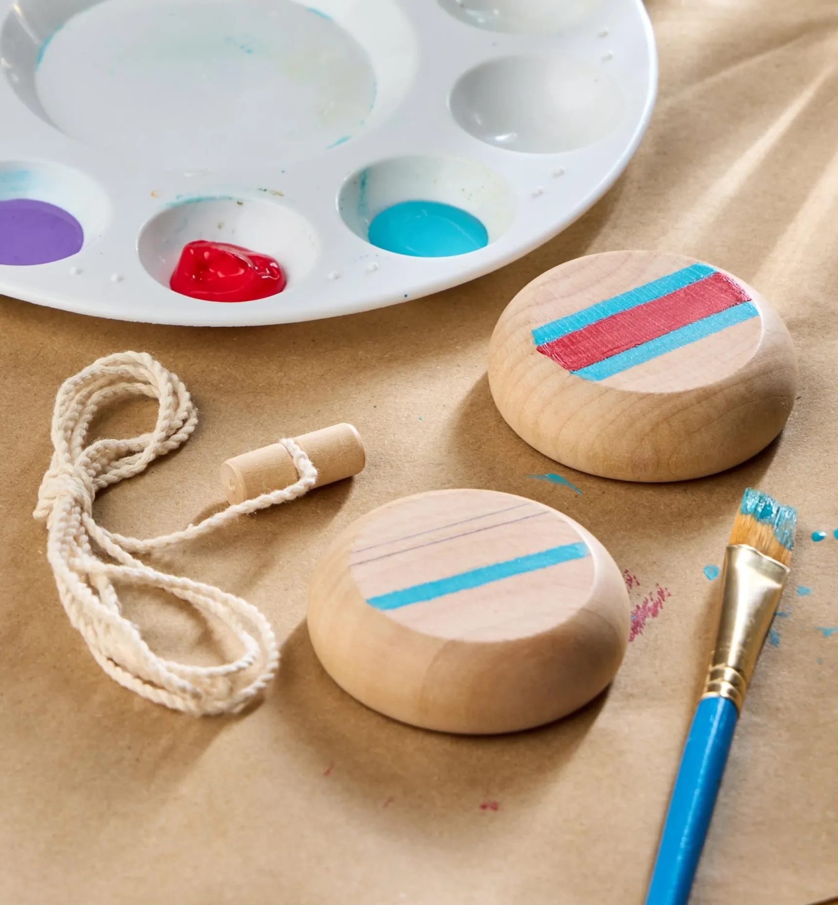 Outlet Wooden Yo-Yo Kit Project Supplies