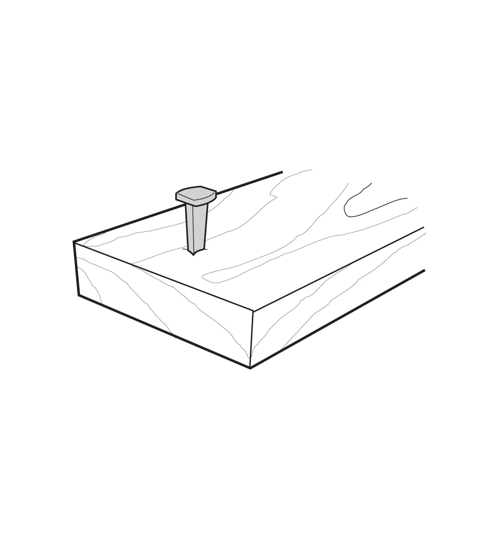 Sale Wrought-Head Square-Cut Nails Fasteners