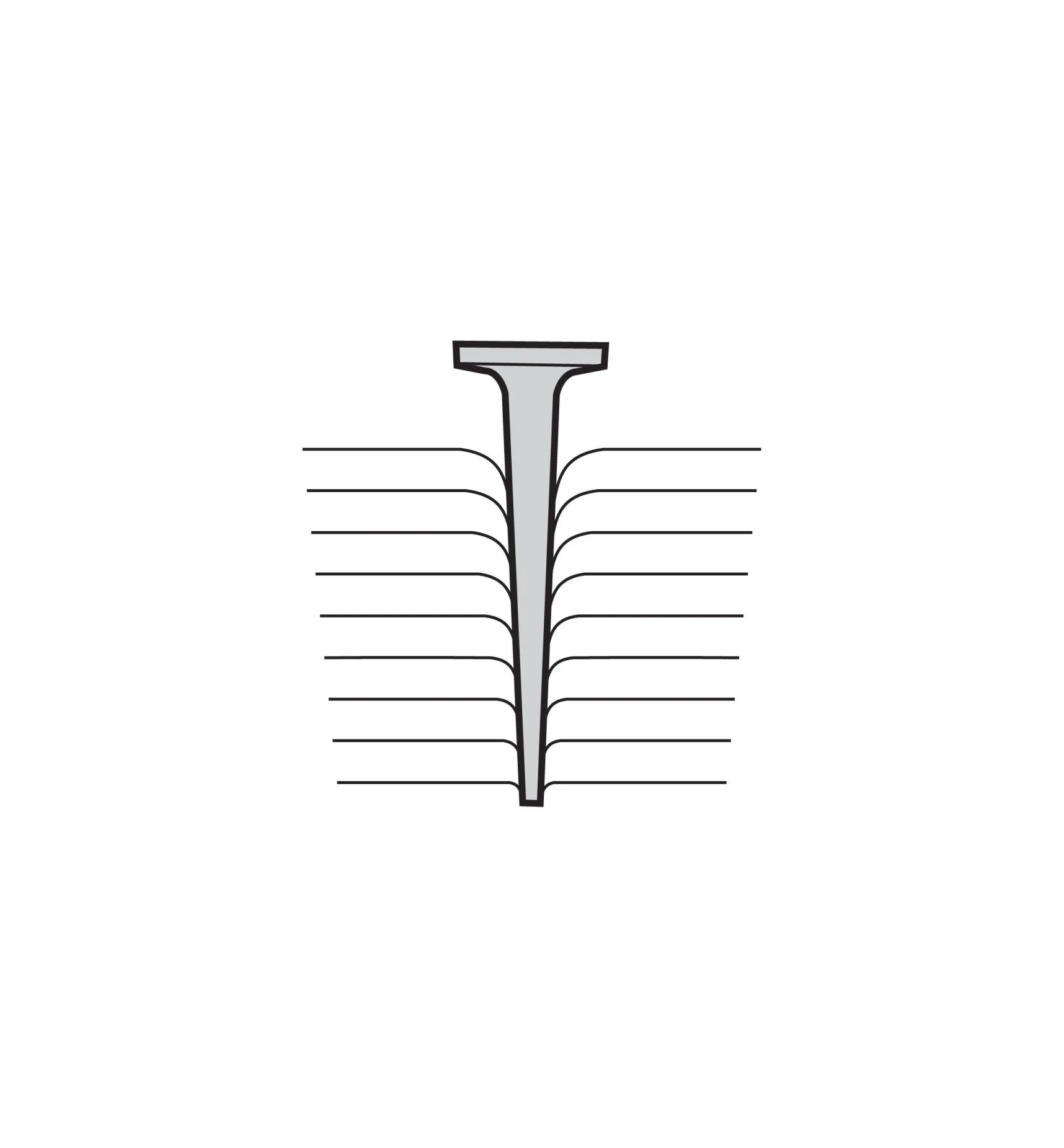 Sale Wrought-Head Square-Cut Nails Fasteners