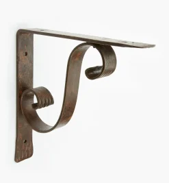 Hot Wrought-Iron Scroll Shelf Bracket Storage Organization