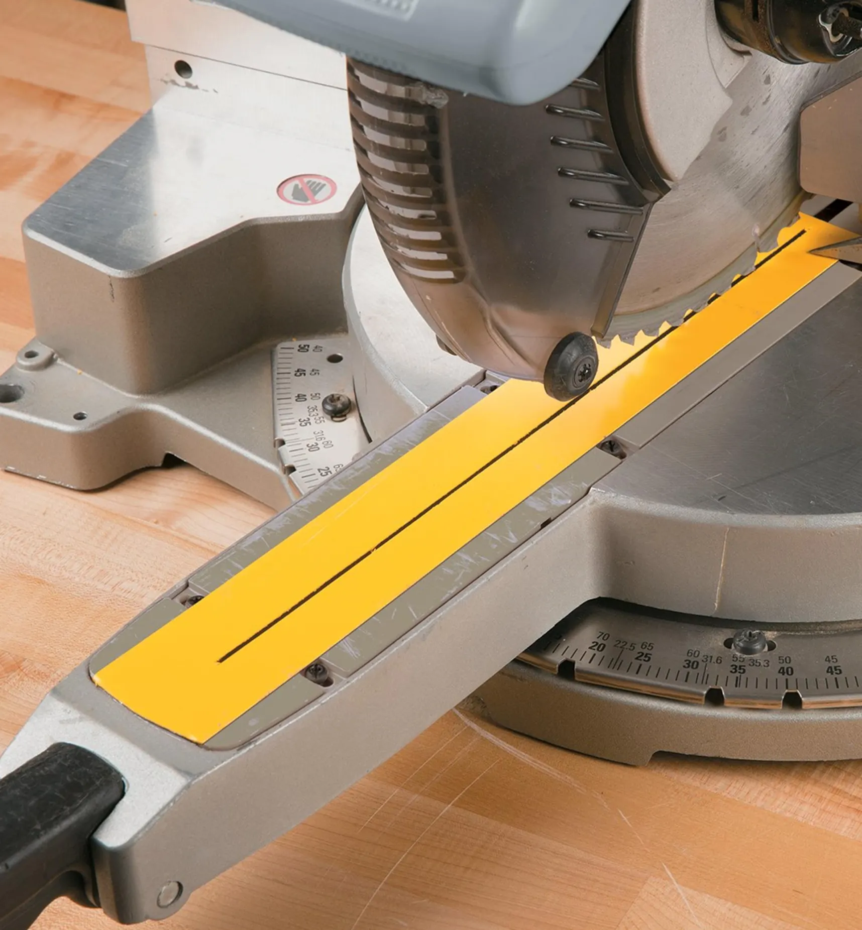 Online Zero-Clearance Strips For Miter Saws Safety